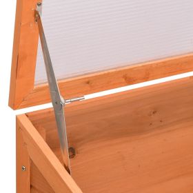 vidaXL Greenhouse Wood 70.9"x22.4"x24.4"