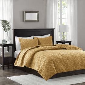 3 Piece Velvet Quilt Set