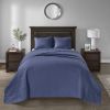 Reversible Quilt Set Navy Twin/Twin XL