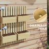 Outsunny 4 Box Raised Garden Bed with Trellis for Vine Flowers & Climbing Plants, 31.5" Tall Wall-Mounted Wood Planter Box Set with Adjustable Height