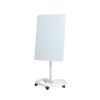 Removable Adjustable Height Tempered Glass Whiteboard, Magnetic Dry Erase Whiteboard, 36' x 24'