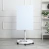Removable Adjustable Height Tempered Glass Whiteboard, Magnetic Dry Erase Whiteboard, 36' x 24'