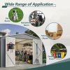 10 x 10 FT Outdoor Storage Shed, Large Metal Tool Sheds with Updated Frame Structure and Lockable Doors, Garden Shed for Backyard Garden Patio Lawn