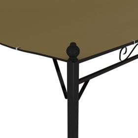 vidaXL Sunshade Awning 3x2.4 m Taupe 180 g/m² (Option: as picture)