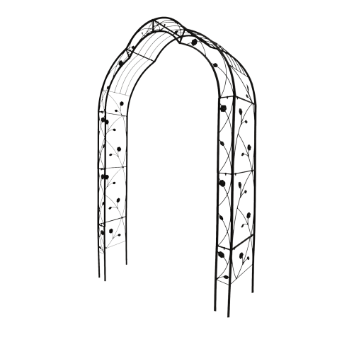 Metal Garden Arch Assemble Freely With 8 Styles Arbor Trellis Climbing Plants Outdoor Metal Garden Arch Assemble Freely With 8 Styles Arbor Trellis Climbing Plants Outdoor